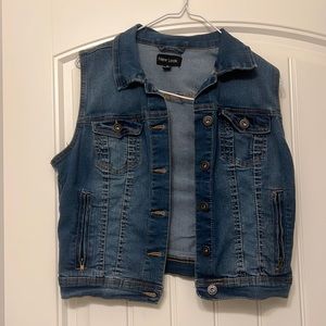 Jean jacket short sleeve
